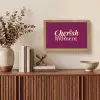 Cherish every moment - Cocktailglas - Bordeaux Light Box met kabel (Tafellamp) klein -sfeer2