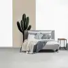 Cactus - Subtiel - Groen fotobehang vinyl groot -slaapkamer