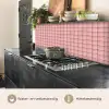 Plaid - Patroon - Gestreept - Roze keuken achterwand 2 middel 871 -usp_NL
