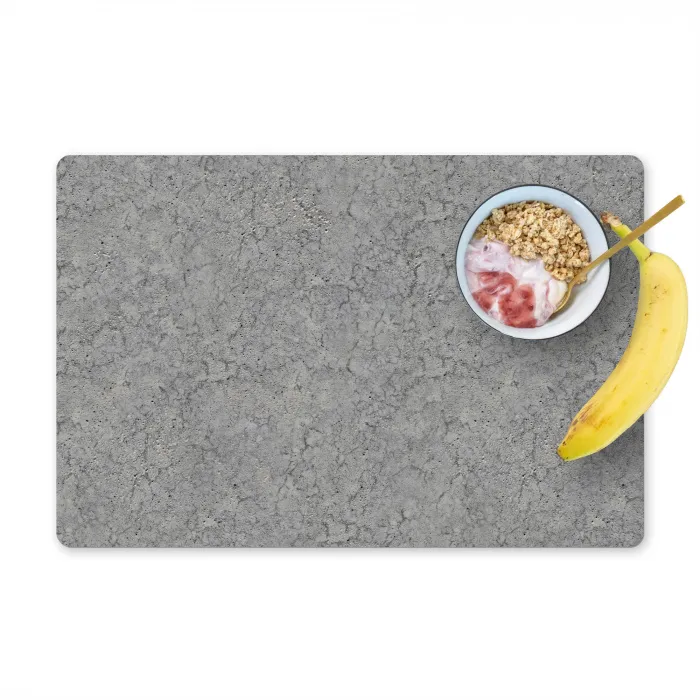 Beton - Muur - Patronen - Industrieel Placemat vinyl groot 368 -zzzproduct_Kitchenyeah-website