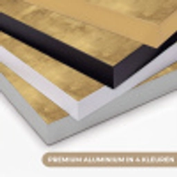 Industrieel - Textuur - Goud Textielframe zwart klein 947 -USP_kleurenNL