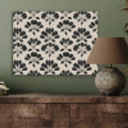 Abstract - Patroon - Zwart PET vilt klein 837 -sfeer2