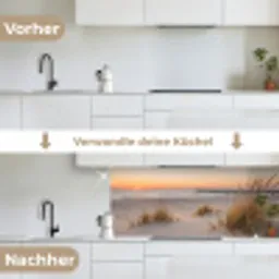 Pier - Zonsondergang - Strand keuken achterwand 2 middel -voor-na_DE