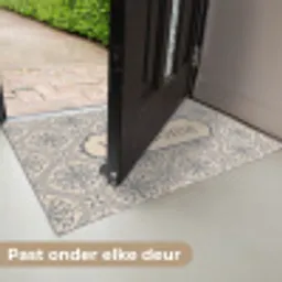 Welkom - Klassiek - Grijs Deurmat klein -USP_NL