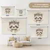 Luiaard - Dieren - Bohemian - Boho Wandkleed katoen klein -tsfeer8_DE
