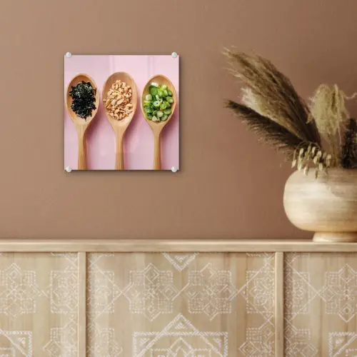 Ingrediënten - Lepels - Hout - Roze plexiglas 5mm klein -sfeer5