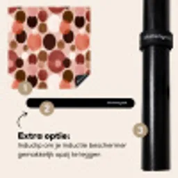 Cirkels - Modern - Kleurrijk Inductie beschermer vinyl 3mm middel 274 -zzzzzzz-induclip_NL