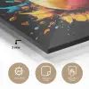 Koffie - Graffiti - Drinken - Abstract plexiglas 5mm klein -sfeer2