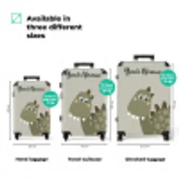 Danny dino NBS - Handbagage koffer - Kinderen Unisex middel zzzzzzVergelijking_3EN