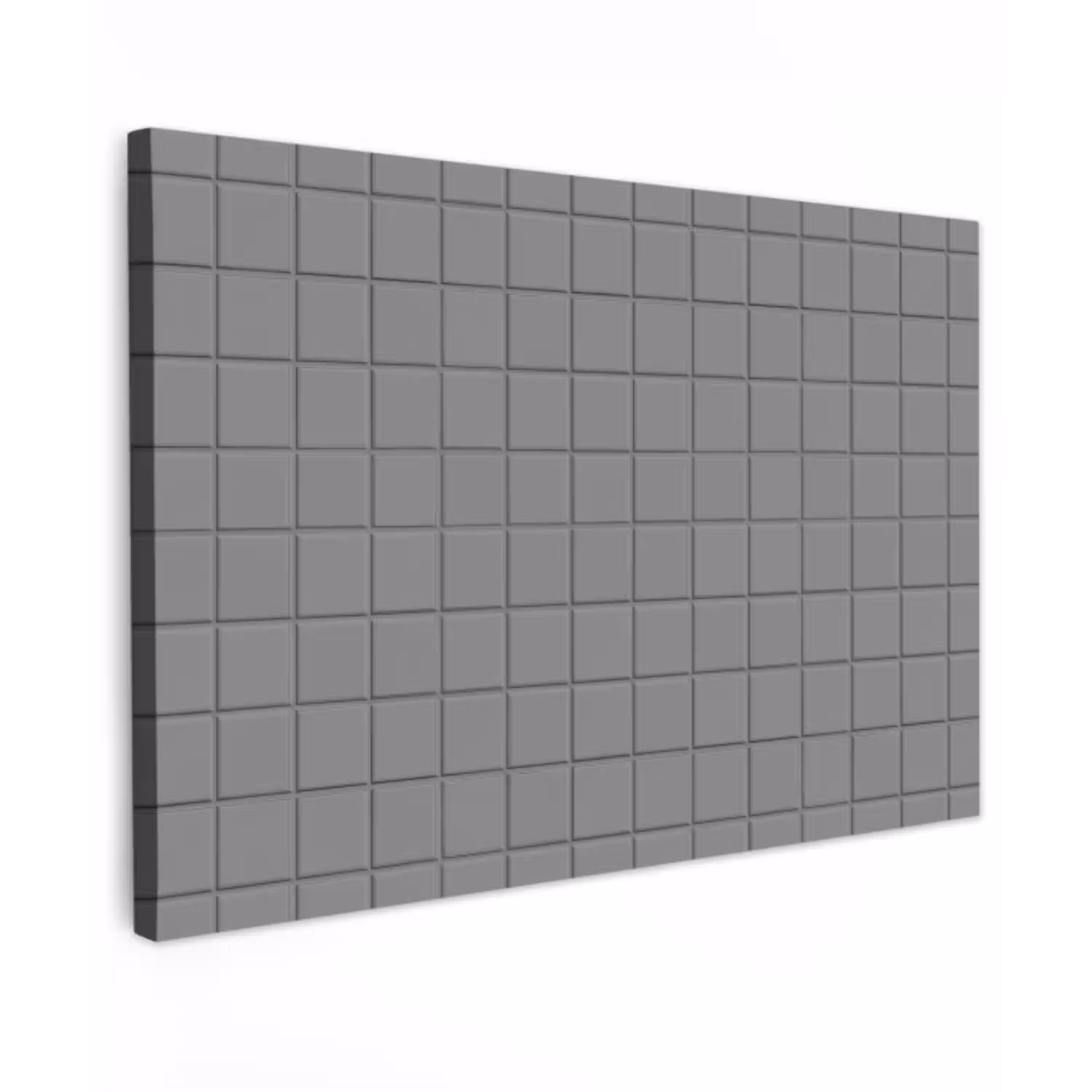 Modern - Patroon - Grijs canvas 2cm klein 34 -z3d
