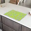 Groen - Neon - Paars - Vlekken Inductie beschermer vinyl 3mm klein 276 -sfeer8