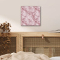 Roze - Kwartsmarmer - Aders aluminium wit klein 46 -sfeer3