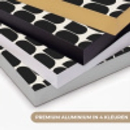 Modern - Patroon - Zwart Textielframe zwart klein 947 -USP_kleurenNL