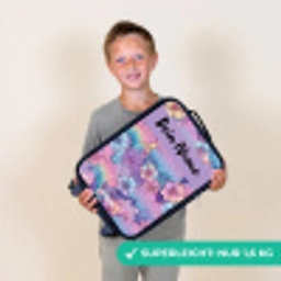 Regenbogen - Bloemen - Kleurrijk Kinderkoffer - Zwart klein -sfeer4_DE