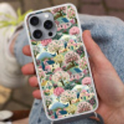 Nostalgisch - Idyllisch - Kleurrijk Hoesje iPhone 16 Pro Max met koord klein 804 -sfeer3