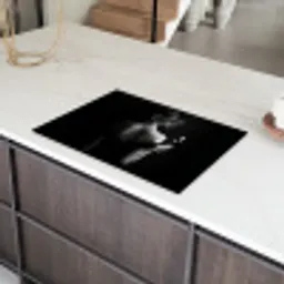 Vrouw - Wijn - Jurk Inductie beschermer vinyl 3mm klein -sfeer8