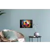 Graffiti - Voetbal - Muur - Street art - Sport Muursticker klein -plant