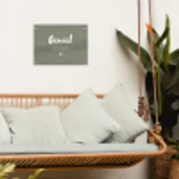Spreuken - Geniet meer niet - Zomer - Tekst - Genieten tuinposter los doek klein -sfeer7