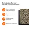 Giraf - Zebra - Motief - Bruin Inductie beschermer vinyl 3mm klein 276 -zzzzzzz-td-ups