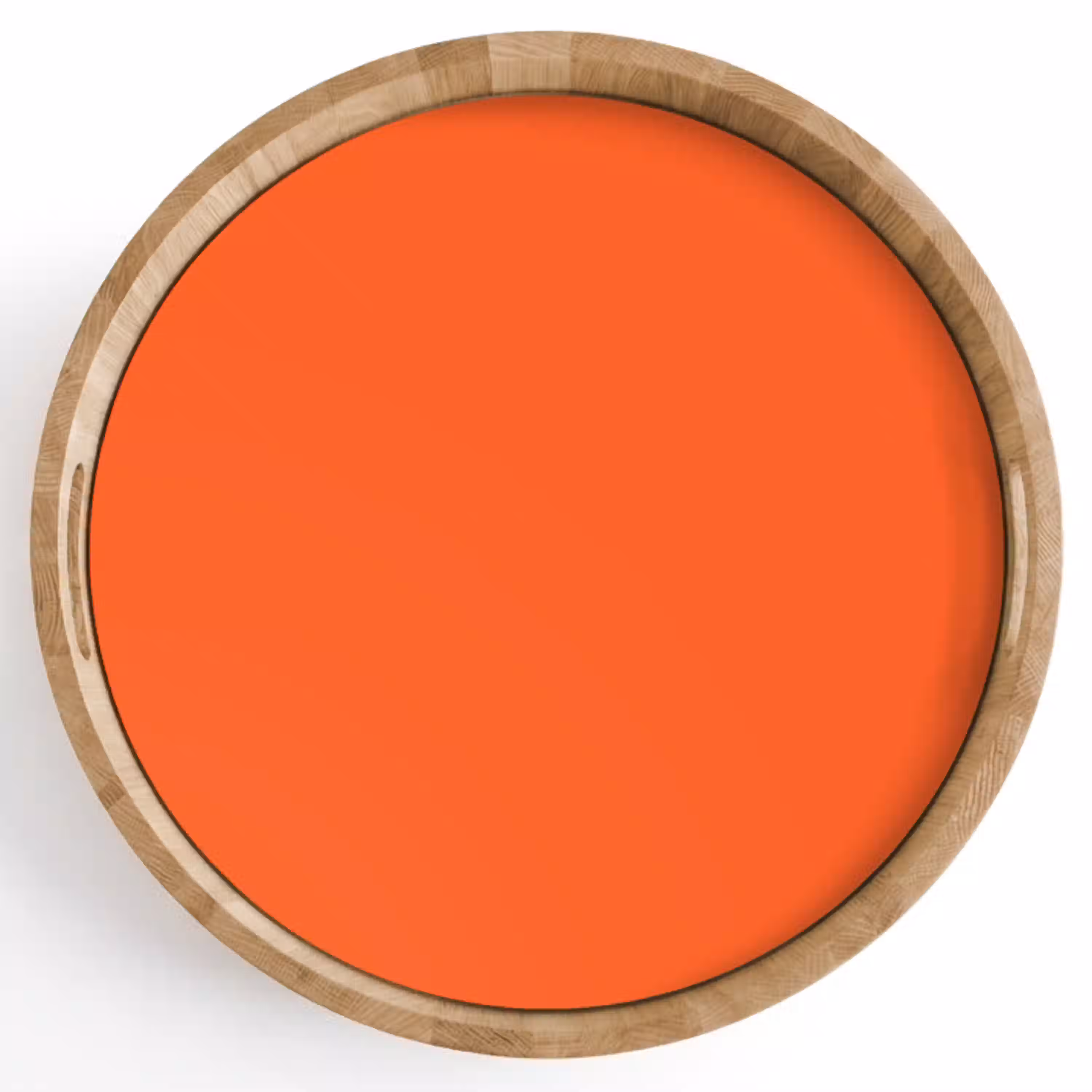 Vivid - Amber - Oranje Dienblad Rond middel 914 -z3d_shopping