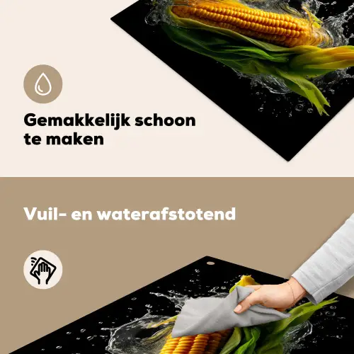 Maïs - Groente - Planten - Zwart - Water Inductie beschemer met haakjes middel -ky-schoon-nl