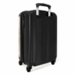 Marmer - Patroon - Klassiek NBS - Handbagage koffer - Volwassenen Unisex middel -achterkant