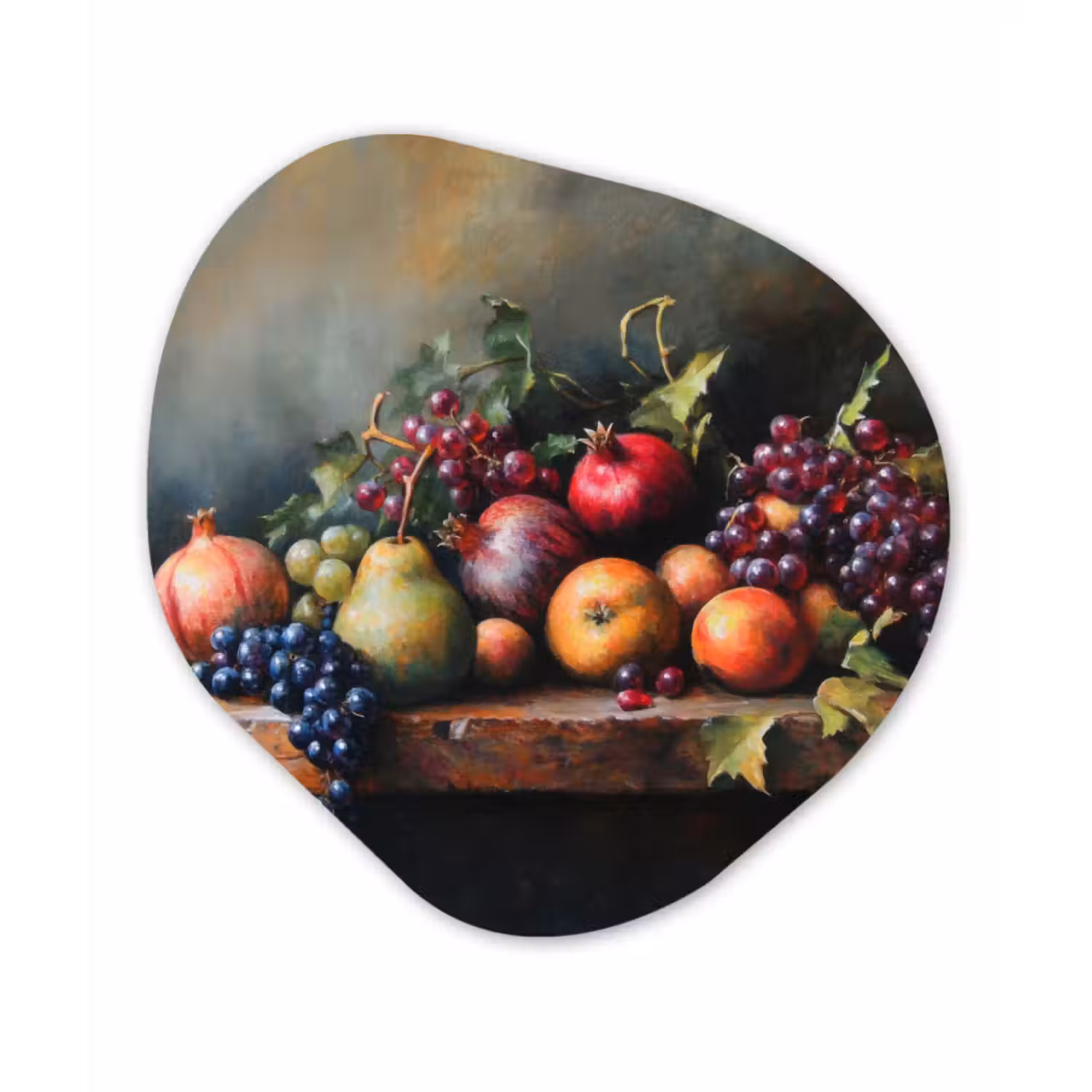 Organisch schilderij – Rustiek - Stilleven - Fruit