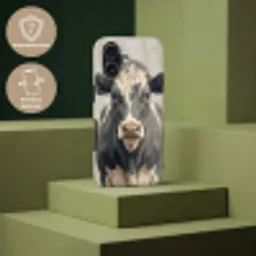 Koe - Portret - Dieren - Modern Toughcase MagSafe Apple iPhone 17 klein -USP_PrintM_NL