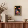 Abstract - Vormen - Lijnen - Kleurrijk Light Box met kabel (Tafellamp) klein -sfeer2