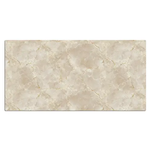 Lichtbeige - Marmer - Aders Muismat XXL klein 681 -3d_leeg