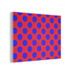 Dots - Klassiek - Rood PET vilt klein 837 -3d