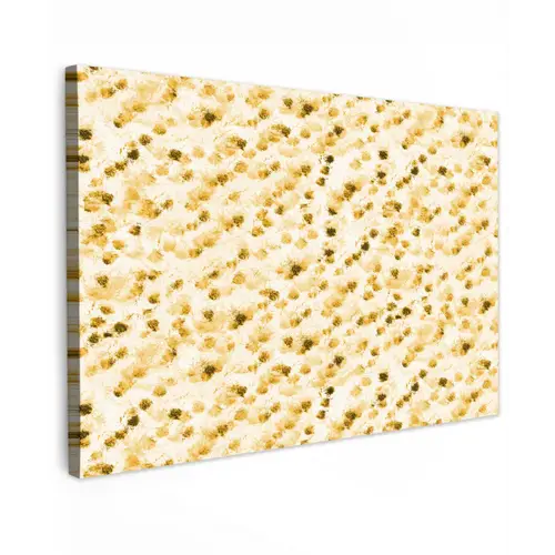 Olie - Verf - Texturen - Beige Tuinposter op houten frame 2 cm dik klein 845 -3d
