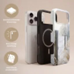Hek - Sneeuw - Mist - Platteland - Nostalgisch Toughcase MagSafe Apple iPhone 17 Pro Max klein -USP_Lagen_NL
