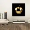 Appel - Goud - Chrome - Zwart aluminium wit klein -sfeer1
