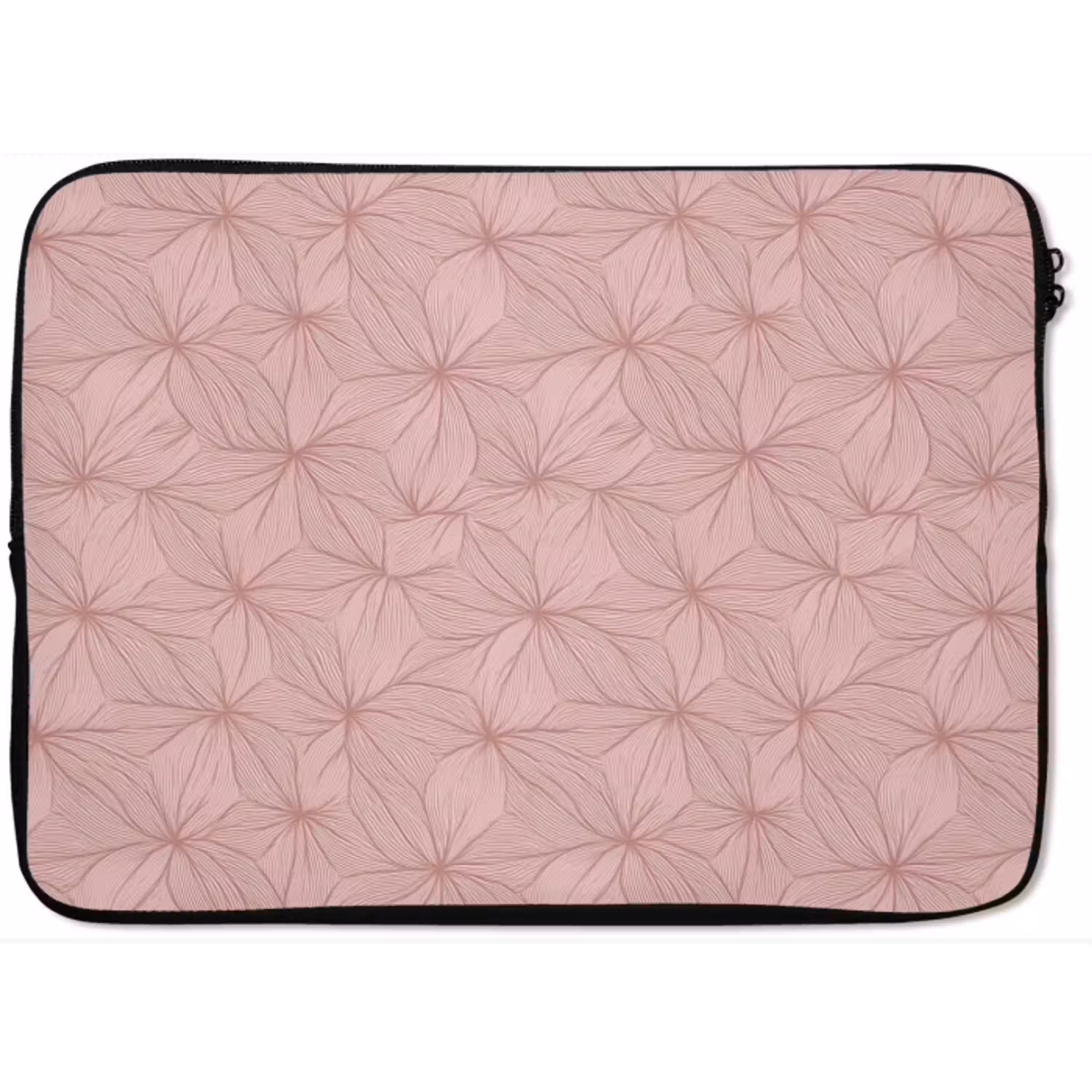 oederroze - Bloemen - Reliëf - Textuur laptophoes neopreen klein 279 -zkaufland3dotto