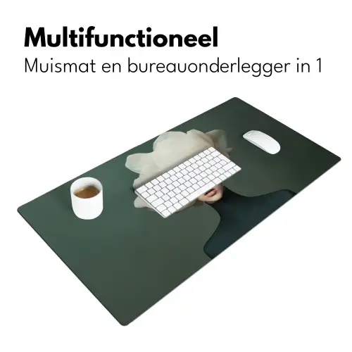Hoed - Vrouw - Beige Muismat XXL klein -sfeer4