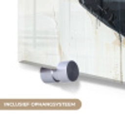 Abstract - Liefde - Zwart wit - Modern plexiglas 5mm klein -zzsysteem_NL