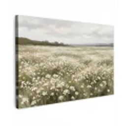 Illustratie - Landschap - Wit canvas 2cm klein -z3d