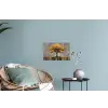 Boom - Bladeren - Goud - Abstract Muursticker klein -plant