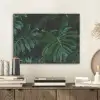 Monstera -  Inductie beschermer - Bladeren - Tropical - Afdekplaat voor kookplaat PET vilt klein -sfeer1