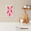 Pepers - Rood - Illustratie KitchenYeah - Keuken - Canvas klein -sfeer1