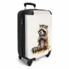 Waldo wasbeer Koffer - NBS - Handbagage middel -productfoto_3d
