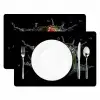 Watermeloen - Zwart - Water - Fruit - Meloen Placemat vinyl groot -zzsfeer2_Kitchenyeah-website
