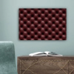 Leer - Patroon - Bordeaux canvas 2cm klein 34 -sfeer4
