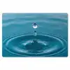 Waterdruppel - Water - Oppervlakte Placemat vinyl groot -zzsfeer1_Kitchenyeah-website