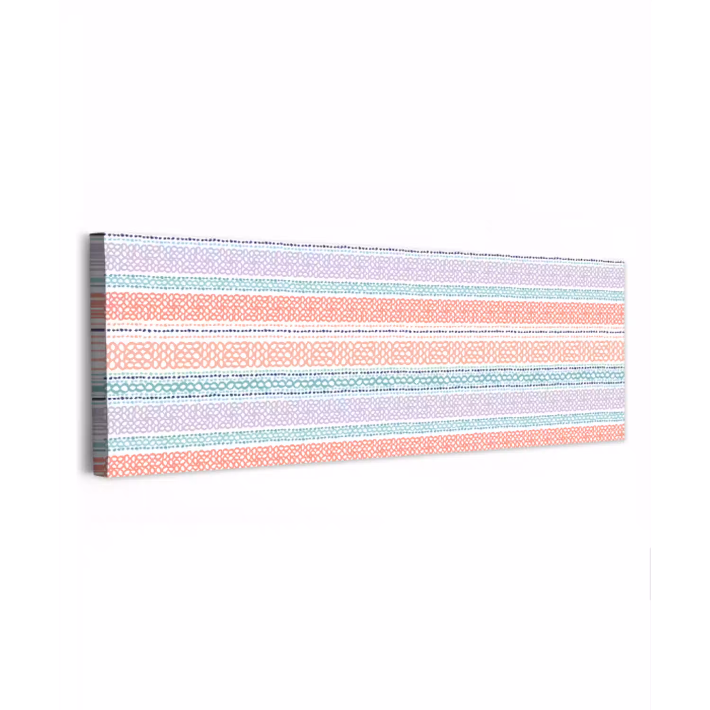 Strepen - Zomer - Kleuren canvas 2cm klein 828 -z3d