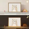 Beer - Dier - Wilde dieren Light Box met batterij (Wandlamp kind) middel -sfeer3_kind