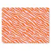 Strepen - Dynamisch - Oranje muismat rubber klein 262 -3d