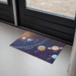Planetenstelsel - Ruimte - Illustratie Deurmat klein -sfeer2
