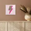 Stippen - Roze - Bliksem plexiglas 5mm klein -sfeer5